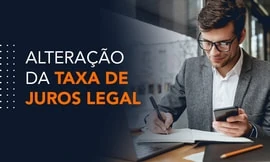 Alteração da taxa de juros legal